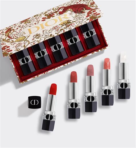 Rouge Dior Lunar New Year set: lipsticks and lip balms 